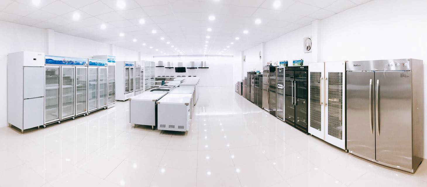 Phòng trưng bày sản phẩm điện máy Việt Đức